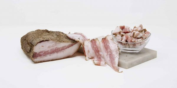 Guanciale al pepe
