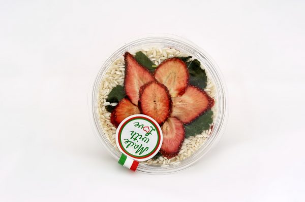 Risotto con fresas