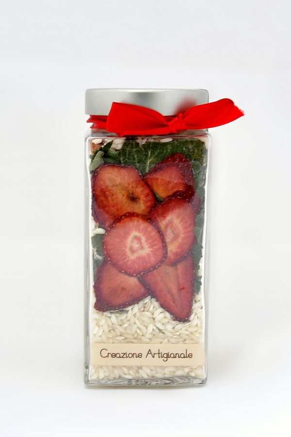 Risotto con fresas