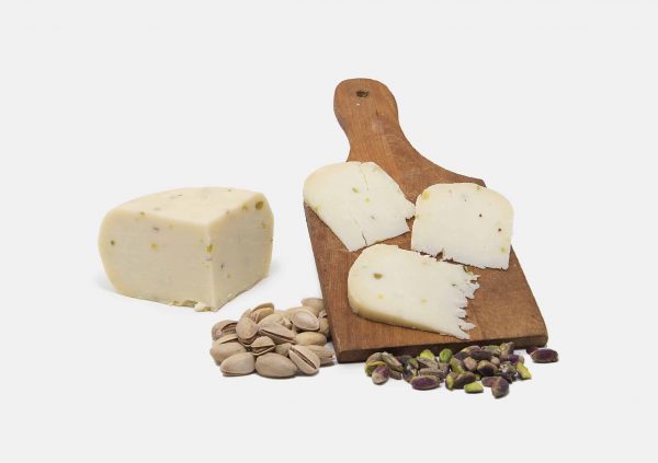 Pecorino(queso de oveja) al Pistacho de Bronte DOP