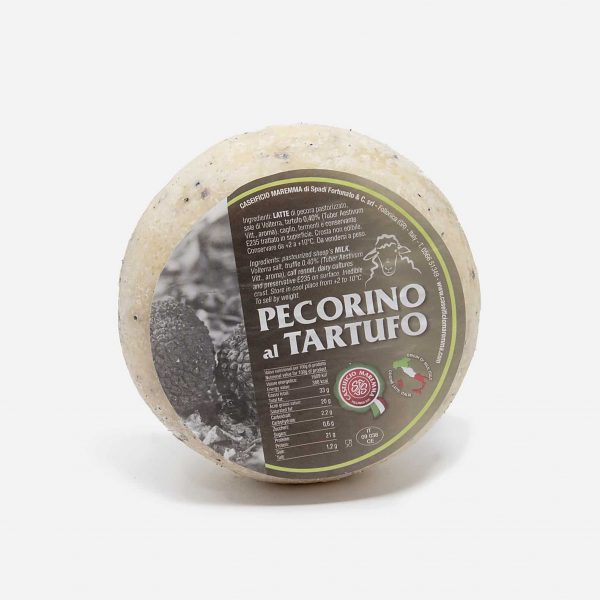 Pecorino(queso de oveja) con Trufa