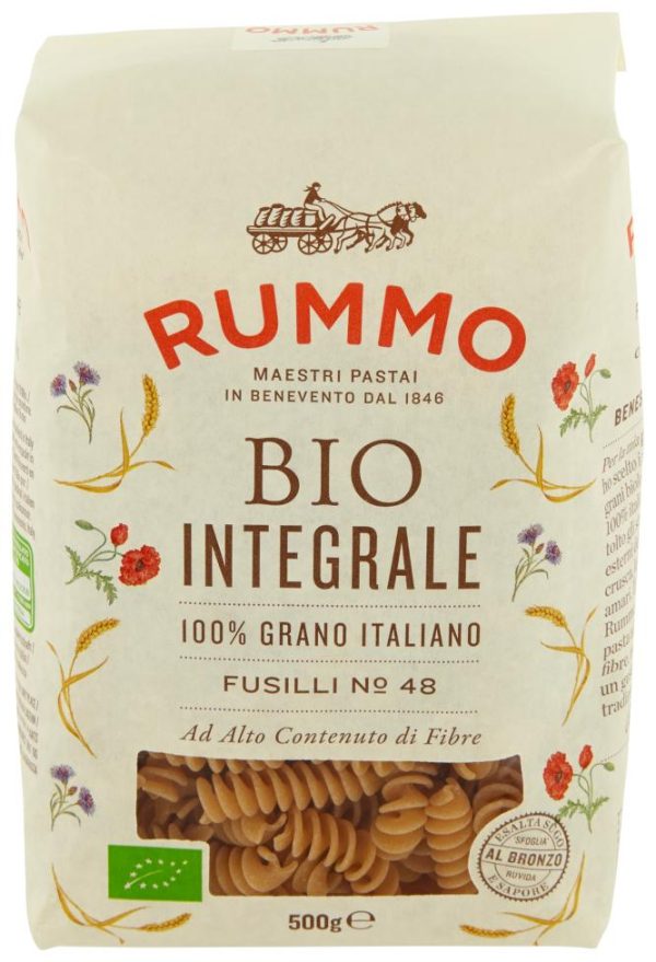 Fusilli BIO Integrale Rummo Nº48   500gr